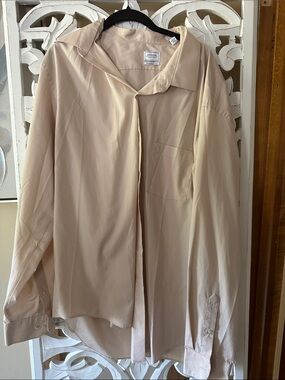 Arrow Beige Athletic Fit Shirt
